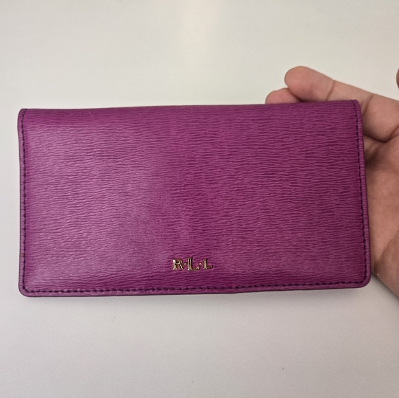 NWOT R.L.L Purple/pink Wallet - Picture 3 of 7